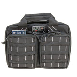 GPS - Tactical Quad +2 Pistol Range Bag - Black