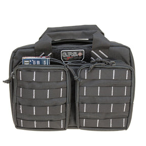 GPS - Tactical Quad +2 Pistol Range Bag - Black
