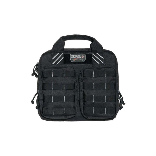 GPS - Tactical Double + 2 Pistol Cases - Black