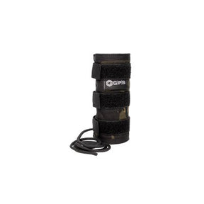 GPS - Tactical Suppressor Cover 6" Black Camo