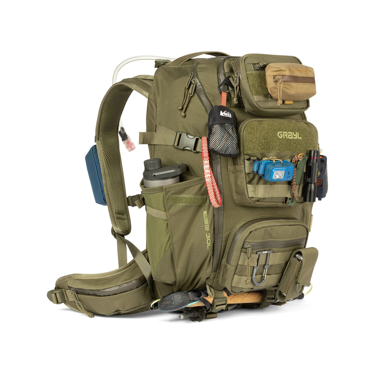 Grayl - Mission EXP Backpack 30L - Carbon — view 5