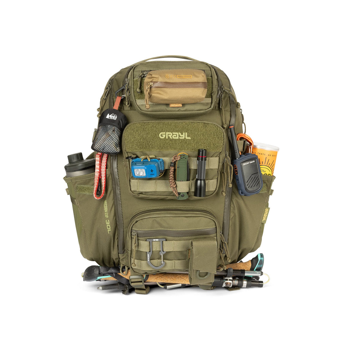 Grayl - Mission EXP Backpack 30L - Carbon — view 6
