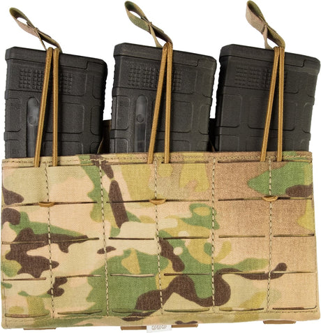 Grey Ghost Gear - Compact Triple Mag Panel 5.56, Laminate, Various Colors