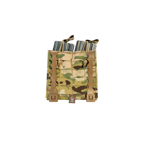 Grey Ghost Gear - Double 5.56 Mag Pouch Laminate - Black