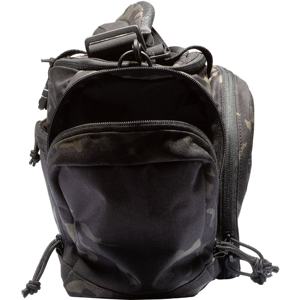 Grey Ghost Gear - Range Bag Black with Red Zipper Pulls