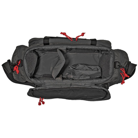 Grey Ghost Gear - Range Bag Black with Red Zipper Pulls