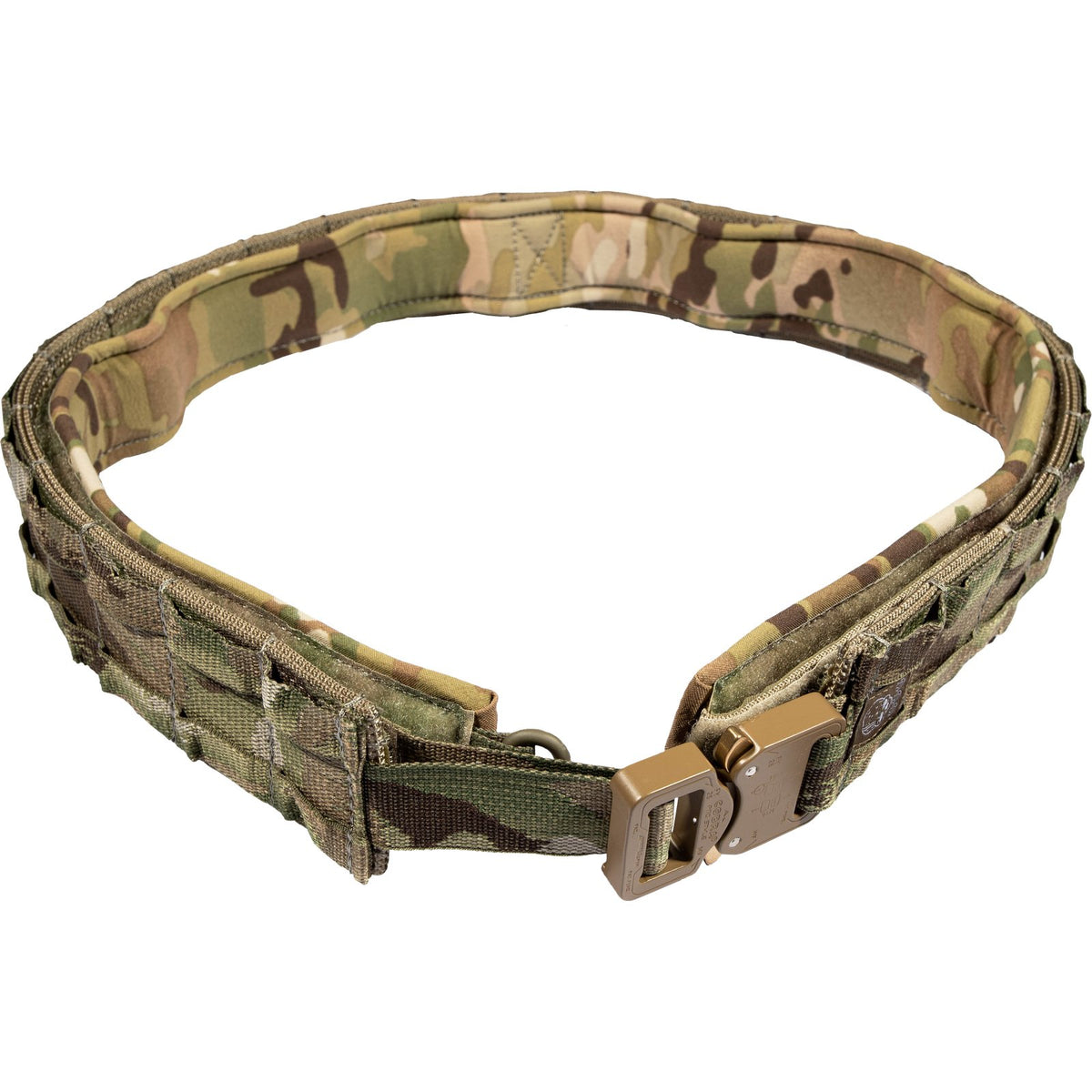 Grey Ghost Gear - UGF Battle Belt with Padded Inner - Black, Small — view 2
