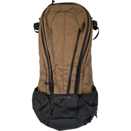 Grey Ghost Gear - Apparition SBR Bag in Black with Cyan Zips