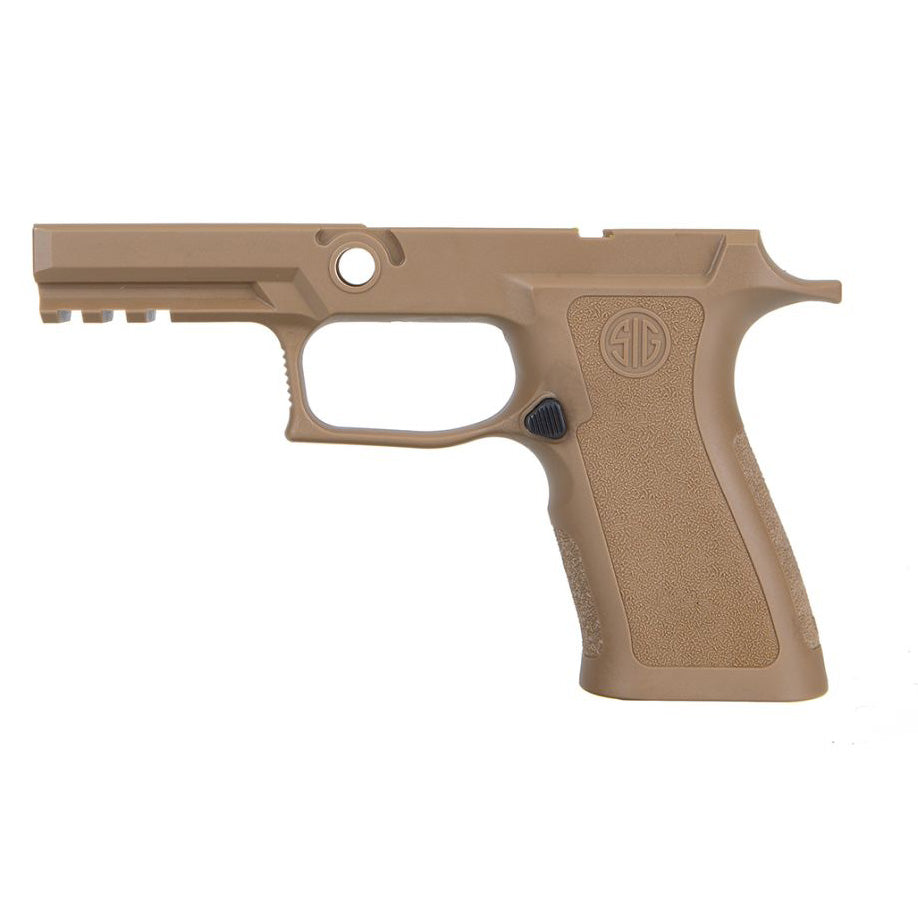 Sig Sauer - P320 XCARRY 9mm/.40/.357 Grip Module – Coyote Brown, Medium (Magwell & Weight Compatible)