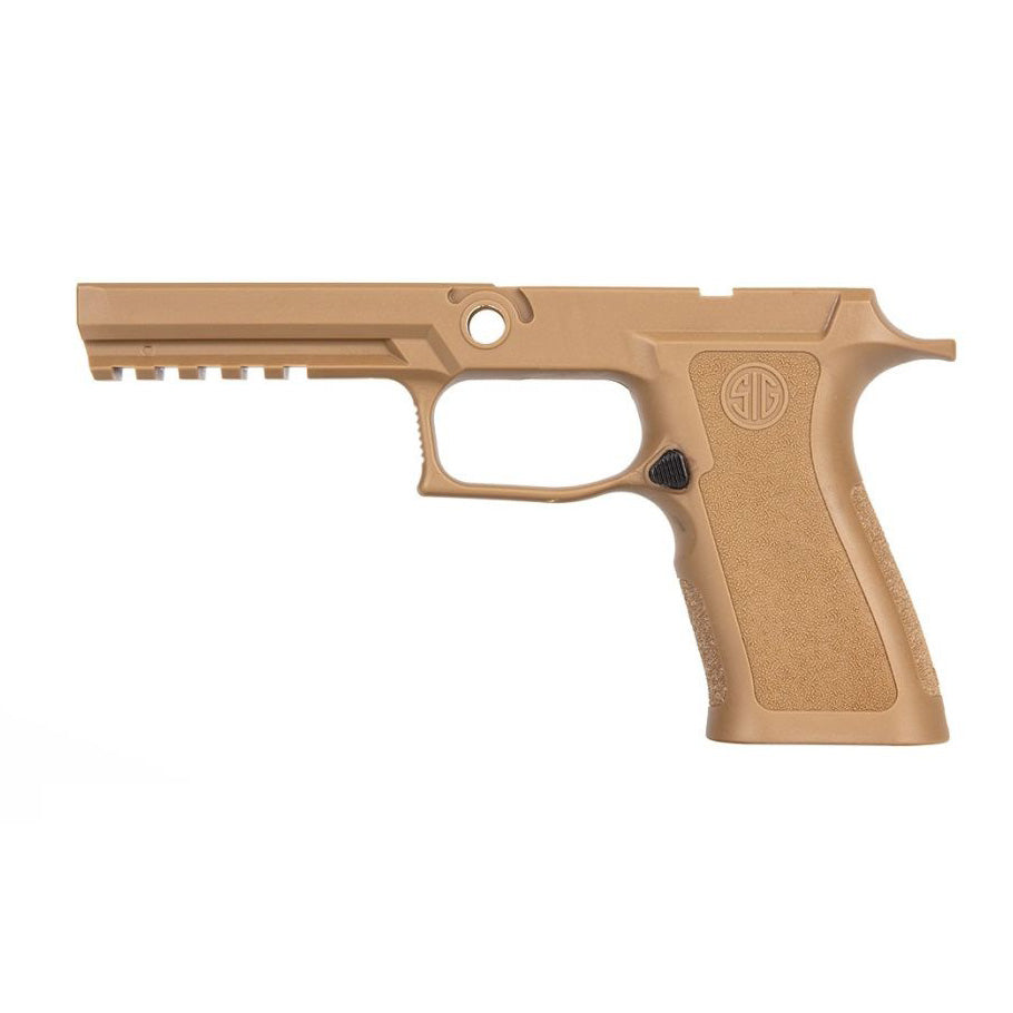 Sig Sauer - P320 XFULL 9mm/.40/.357 Grip Module – Coyote Tan, Medium (Magwell & Weight Compatible)