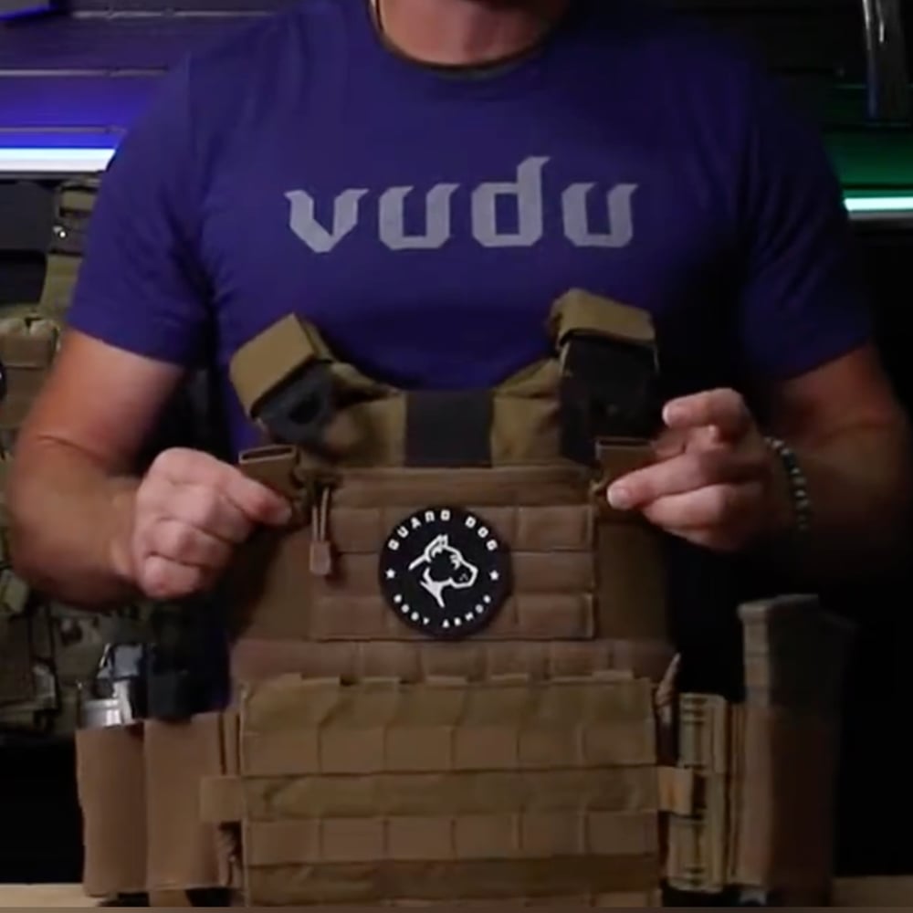 Guard Dog - Trakr Lightweight Tactical Plate Carrier Vest
