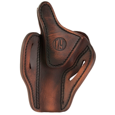 1791 Gunleather - Revolver Thumbreak Holster 4″ K/L-Frame - Right — view 3