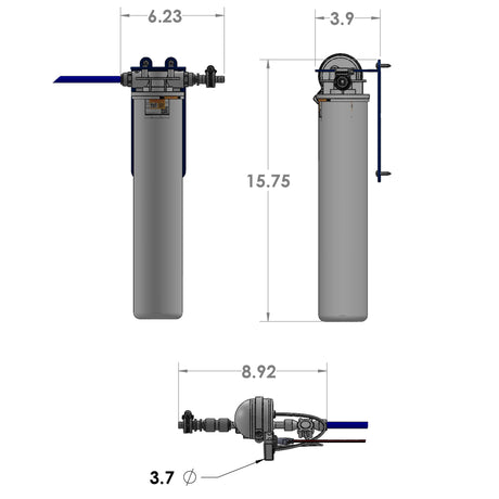 Guzzle H2O - Stealth Flex Twist Water Filtration System — view 3
