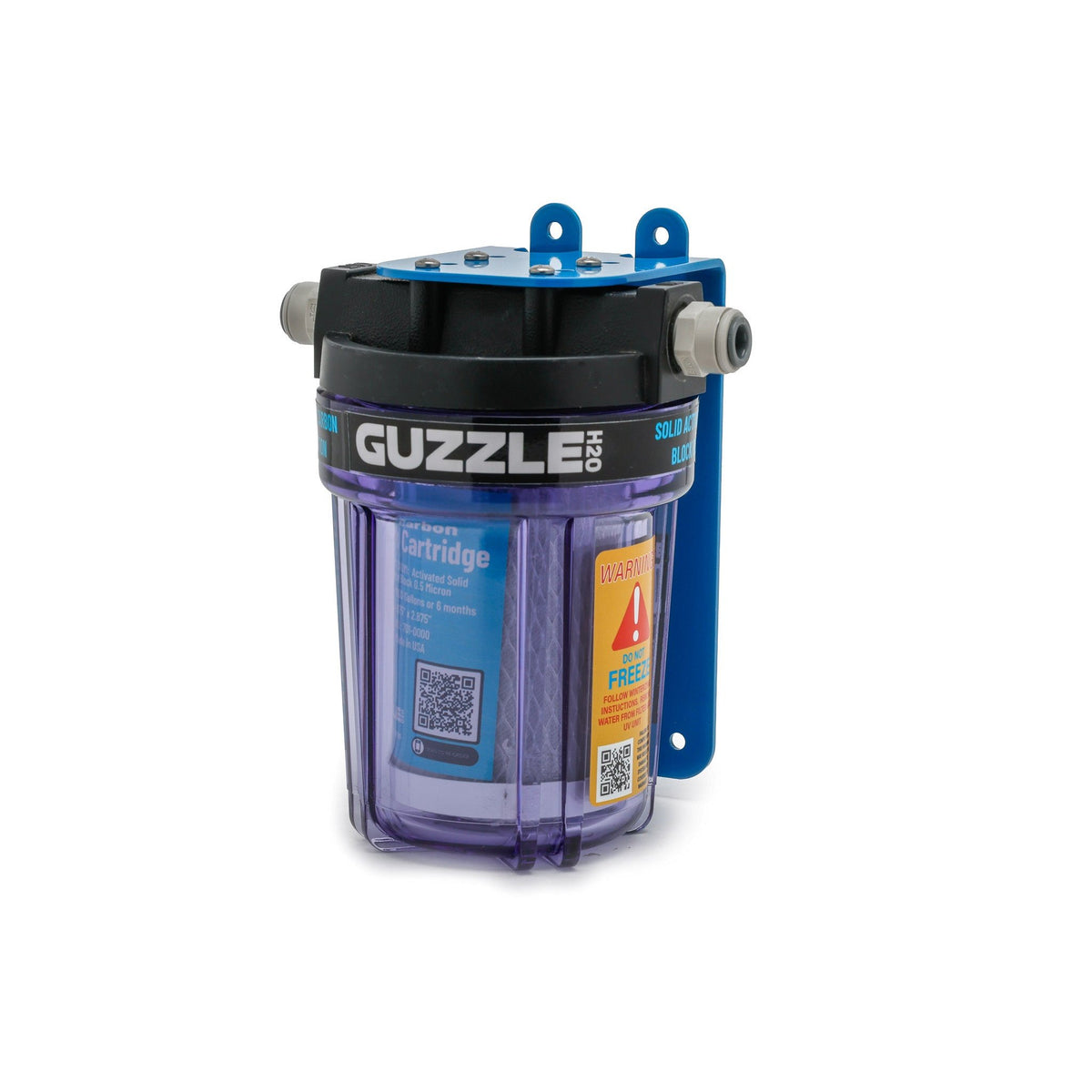 Guzzle H2O - Stealth Carbon Built-In Water Filtration System