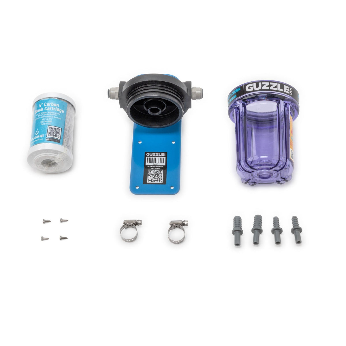 Guzzle H2O - Stealth Carbon Built-In Water Filtration System — view 3