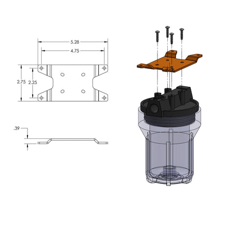 Guzzle H2O - In-line Install Kit for Flex 5 — view 2
