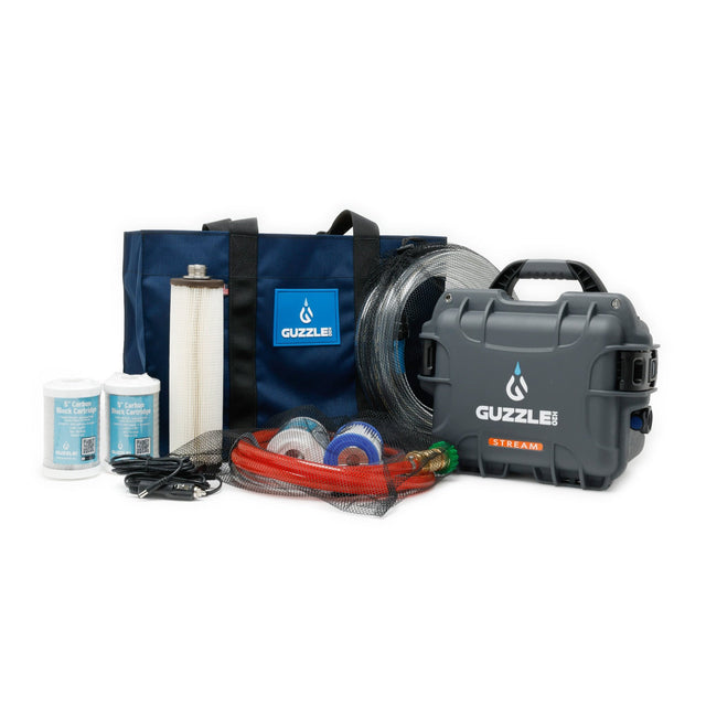 Guzzle H2O - Expedition Bundle with Stream System & Accessories