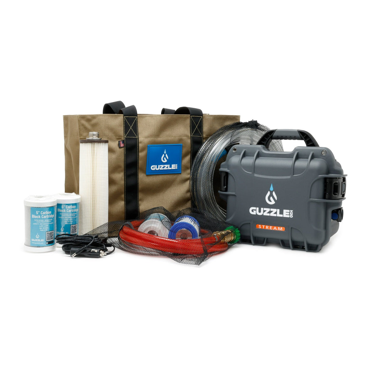 Guzzle H2O - Expedition Bundle with Stream System & Accessories — view 3