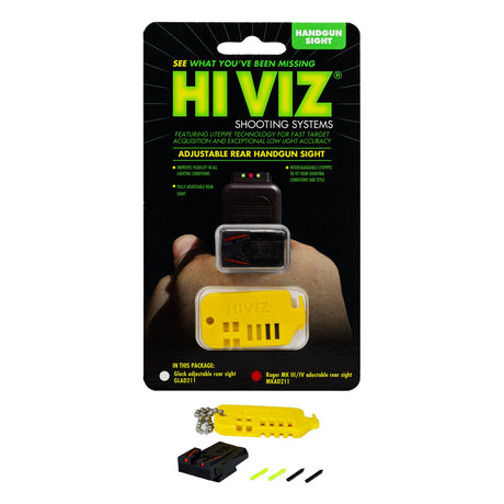 Hi-Viz - Adjustable Rear Sight for Ruger MK I-IV — view 4