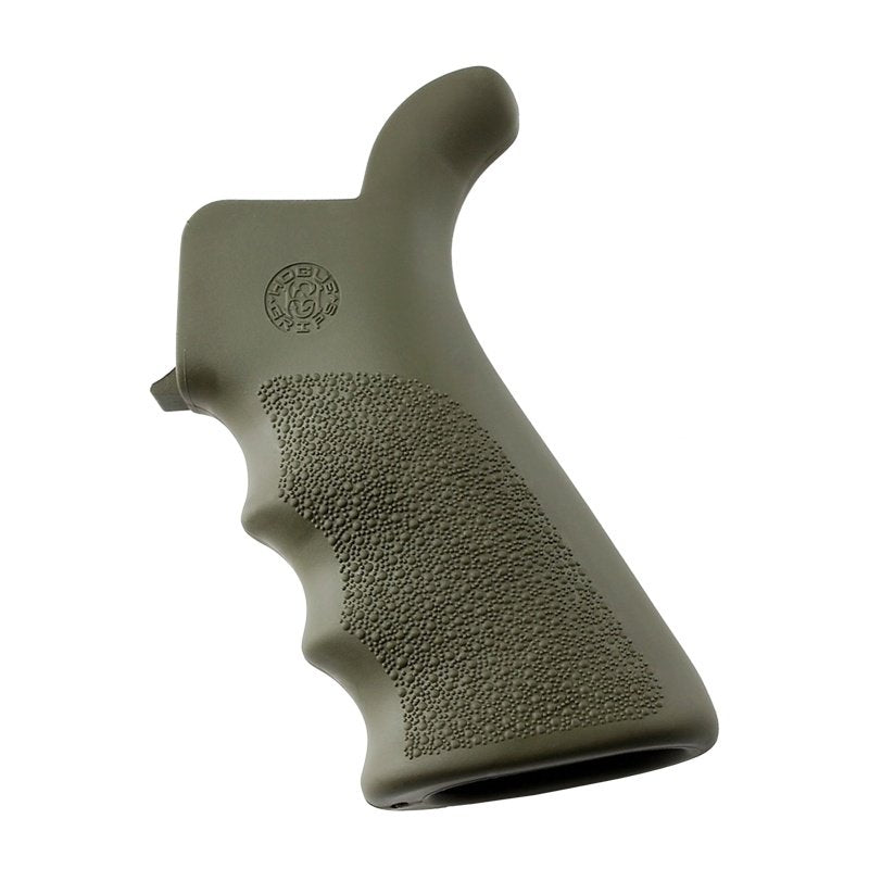 Hogue - OverMolded Rubber Beavertail Grip OD Green