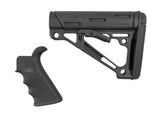 Hogue - AR-15 / M16 Kit OverMolded Beavertail Grip & Stock Black