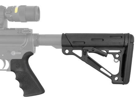 Hogue - AR-15 / M16 Kit OverMolded Beavertail Grip & Stock Black