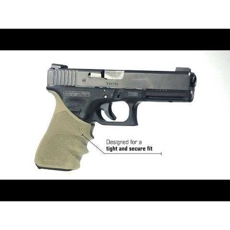 Hogue - HandALL Beavertail Grip Sleeve for GLOCK 17-47 FDE — view 2