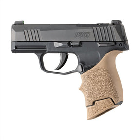 Hogue - OverMolded Rubber Grip Extension Base Pad FDE