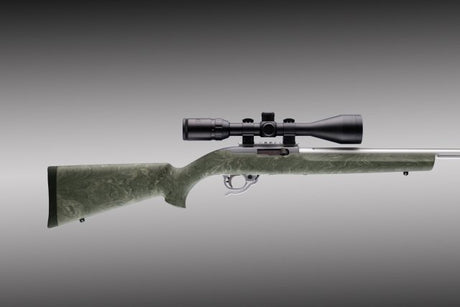 Hogue - Ruger 10-22 .920" Diameter Barrel Ghillie Green Rubber OverMol