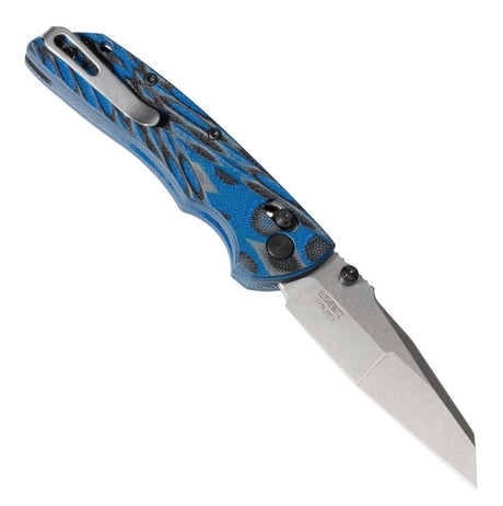 Hogue - Deka Manual Folder 3.25" Wharncliffe Blade Stone Tumbled G-Mas