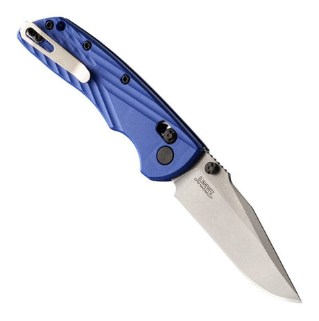 Hogue - Deka Manual Folder 3.25" Clip Point Blade Blue Polymer