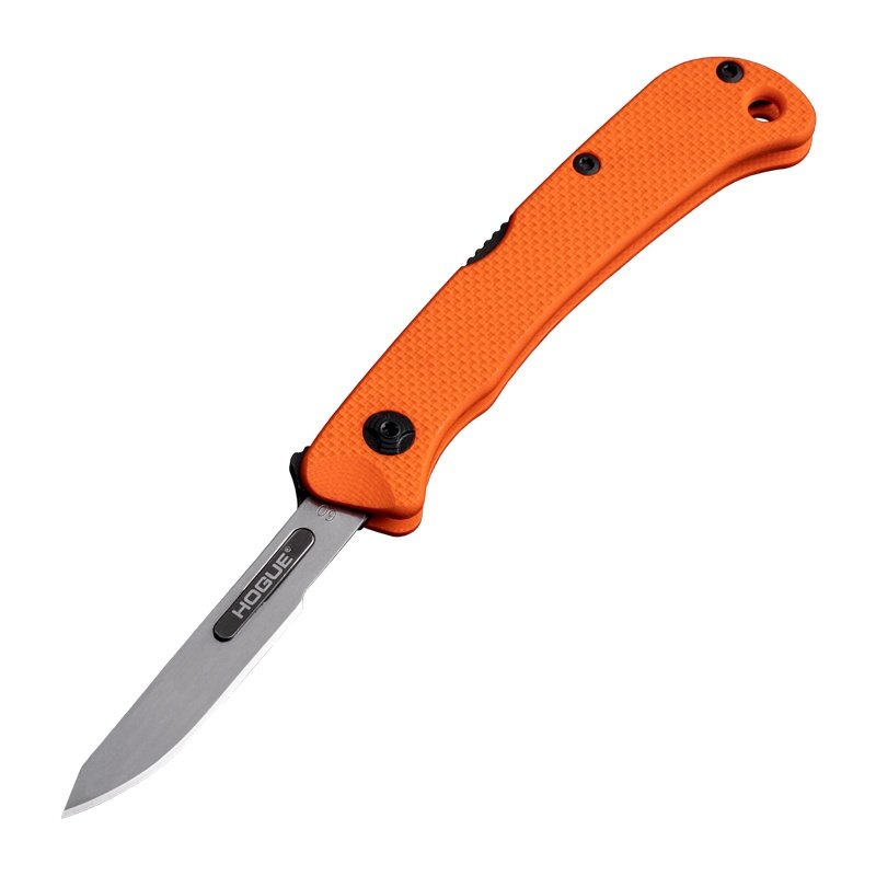 Hogue - Expel Folding Scalpel 2.5" Replaceable Blade Orange G10