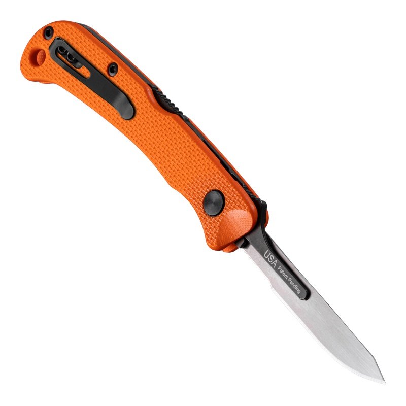 Hogue - Expel Folding Scalpel 2.5" Replaceable Blade Orange G10