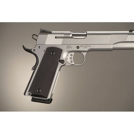 Hogue - 1911 Govt. Model Aluminum Grip - Matte Black Anodized — view 3