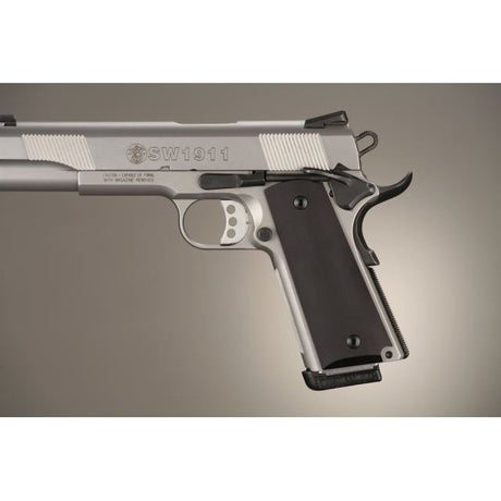 Hogue - 1911 Govt. Model Aluminum Grip - Matte Black Anodized — view 4