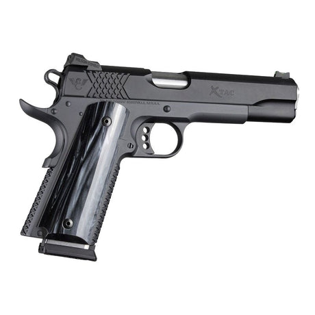 Hogue - Smooth Pearlized Polymer Grip Panels Ambi-Cut Black — view 3