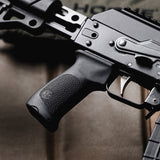 Hogue - OverMolded Rubber Grip No Finger Grooves Black