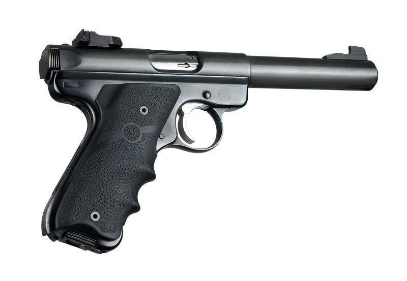 Hogue - Ruger MK II / MK III Rubber Grip with Finger Grooves Black