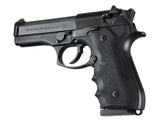 Hogue - Beretta 92/96 Series OverMolded Rubber Grip Black