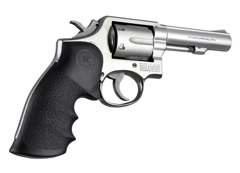 Hogue - OverMolded Rubber Full Size Monogrip for S&W K/L-Frame - Black