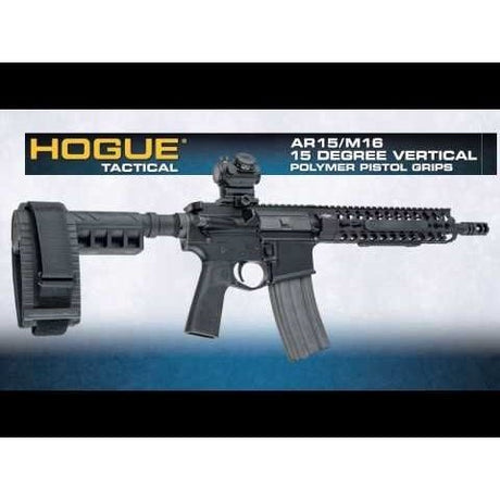 Hogue - AR-15 / M16 15° Vertical Polymer Grip - Black — view 3