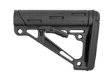 Hogue - OverMolded Collapsible Buttstock for AR-15 - Black