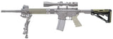 Hogue - OverMolded Collapsible Buttstock for AR-15 - OD Green
