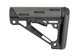 Hogue - OverMolded Collapsible Buttstock for AR-15 - Slate Grey