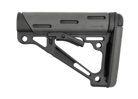 Hogue - OverMolded Collapsible Buttstock for AR-15 - Slate Grey