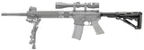 Hogue - OverMolded Collapsible Buttstock for AR-15 - Slate Grey
