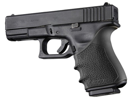Hogue - HandALL Beavertail Grip Sleeve for GLOCK 19/23/32/38 - Black