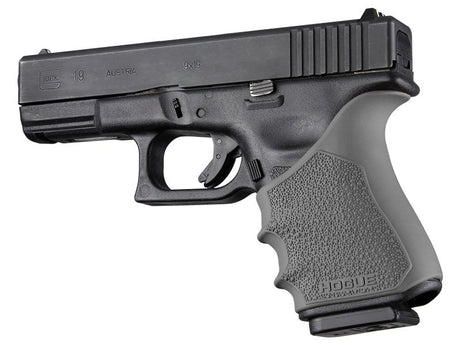 Hogue - HandALL Beavertail Grip Sleeve for GLOCK 19/23/32/38 - Slate