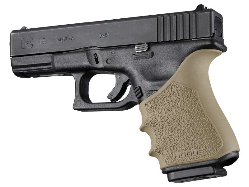 Hogue - HandALL Beavertail Grip Sleeve for GLOCK 19/23/32/38 FDE