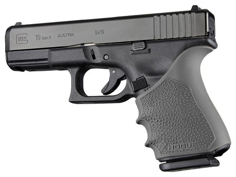 Hogue - HandALL Beavertail Grip Sleeve for GLOCK 19/23/32/38 - Slate